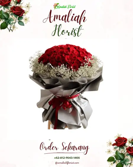 Buket Bunga Tiban Indah